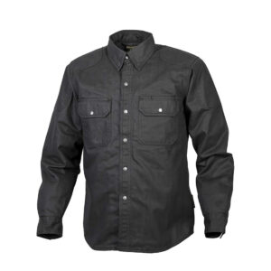 BLACK DENIM PROTECTIVE SHIRT